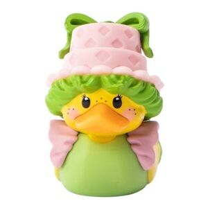 Strawberry Shortcake Lime Chiffon Mini Tubbz Scented Rubber Duck Figurine NWT
